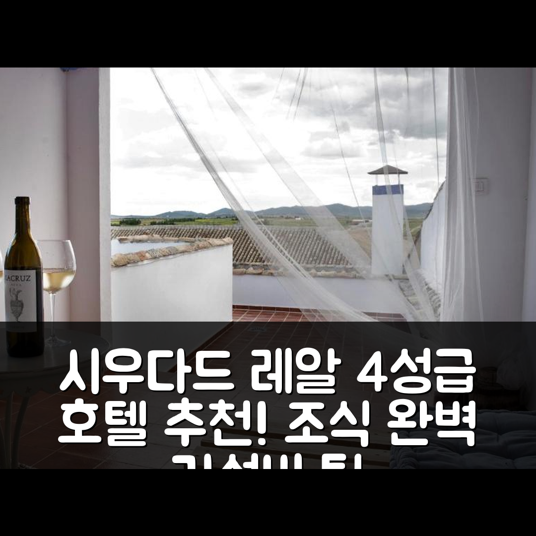 시우다드 레알 숙소 여행 호텔 추천 카사 베사나 | 조식이 훌륭한 4성급 가성비 좋은 예약 팁 5가지