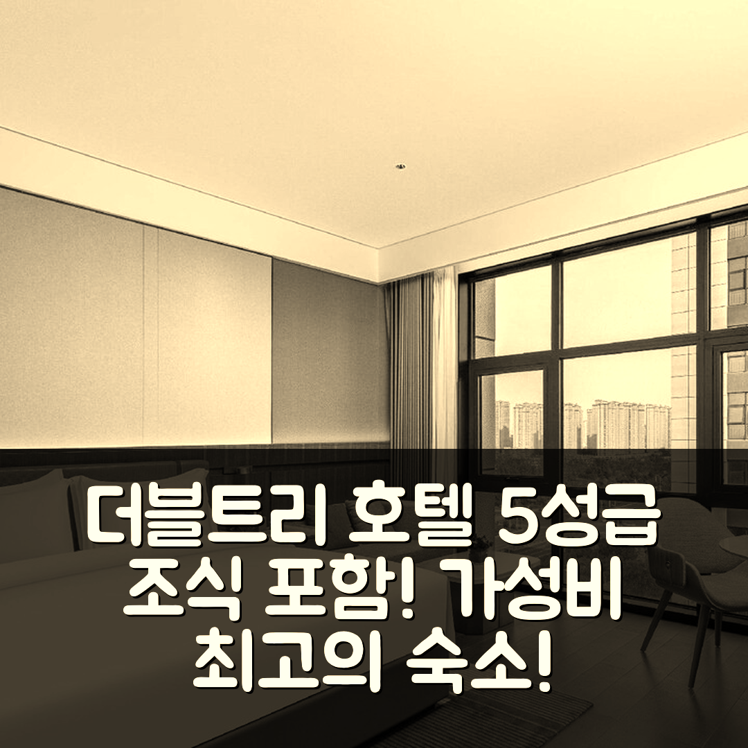 카이펑 숙소 여행 호텔 추천 더블트리 앤 힐튼 카이펑 | 5성급 조식과 가성비 좋은 위치 7가지 이유