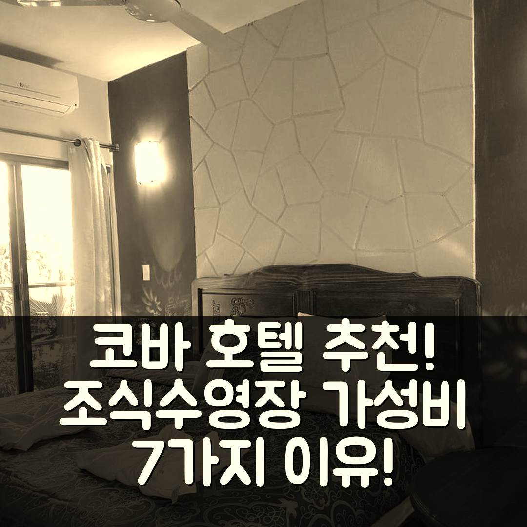 코바 숙소 여행 호텔 추천 마야하우 호텔 | 조식과 수영장, 가성비 뛰어난 7가지 이유