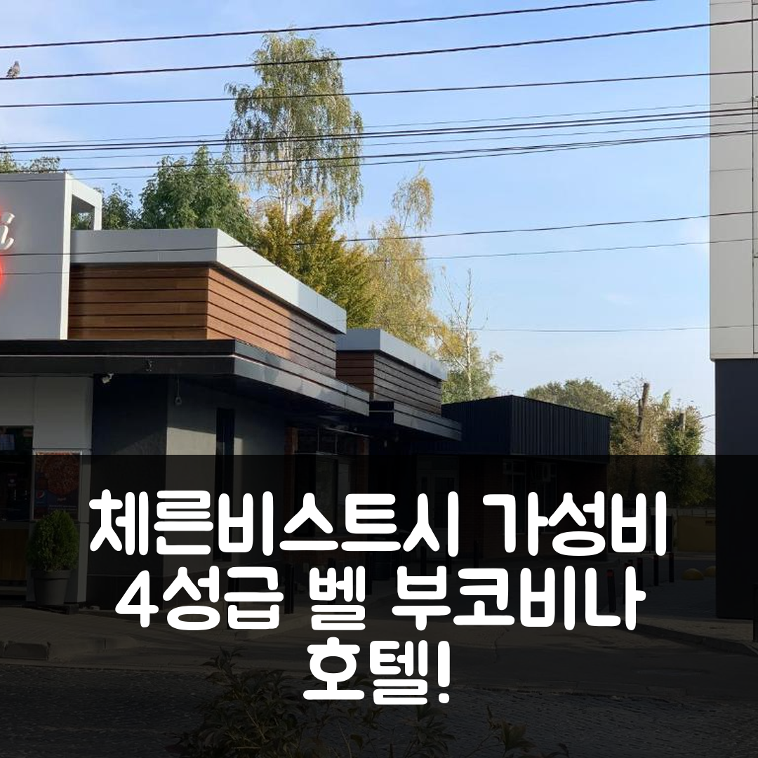 체른비스트시 숙소 여행 호텔 추천 벨 부코비나 호텔 | 위치와 가성비 뛰어난 4성급 조식 정보 7가지